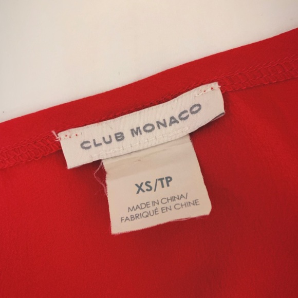 club monaco 100% silk tank - Picture 5 of 6